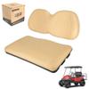 10L0L Golf Cart Front Seat Cushion & Backrest Assembly for Club Car Precedent 2004-2011, Premium Soft Sponge Replacement Kit, Comfortable and Supportive, Beige