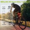 MEILAN X5 Smart Bike Tail Light with Turn Signals and Automatic Brake Light Wireless Remote Control Bike Rear Light Back USB Rechargeable Safety Warning Cycling Light Fits on Any Road Bicycle (2 Pack) view 2