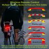 MEILAN X5 Smart Bike Tail Light with Turn Signals and Automatic Brake Light Wireless Remote Control Bike Rear Light Back USB Rechargeable Safety Warning Cycling Light Fits on Any Road Bicycle (2 Pack) view 3