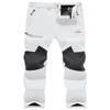 MAGCOMSEN Ski Pants Men Waterproof Insulated Snow Winter Fleece Lined Pants Snowboard Work Hiking Outdoor White 30 view 1