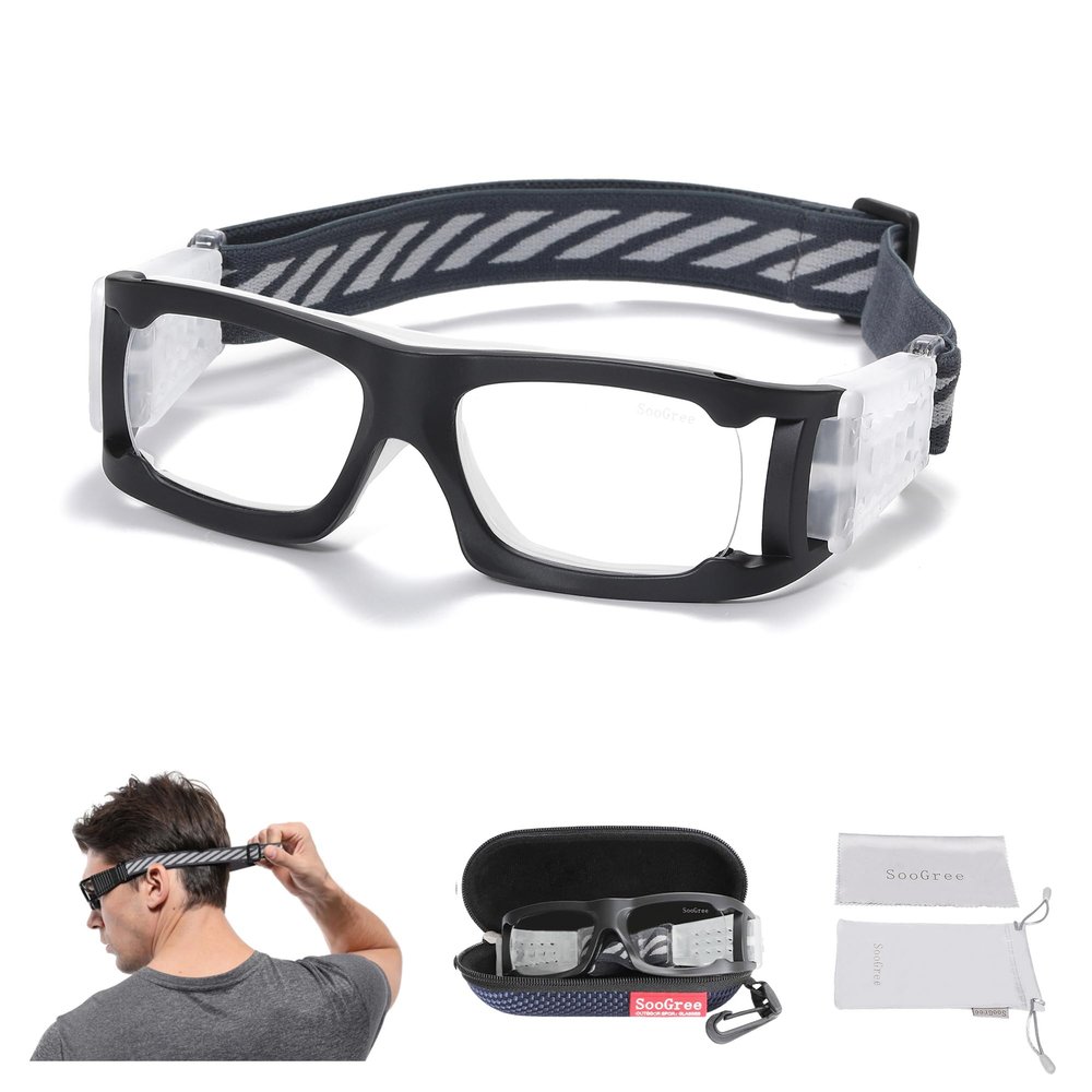 SooGree Basketball Soccer Football Goggles Anti Fog Protective Sports Goggles Glasses for Men Women