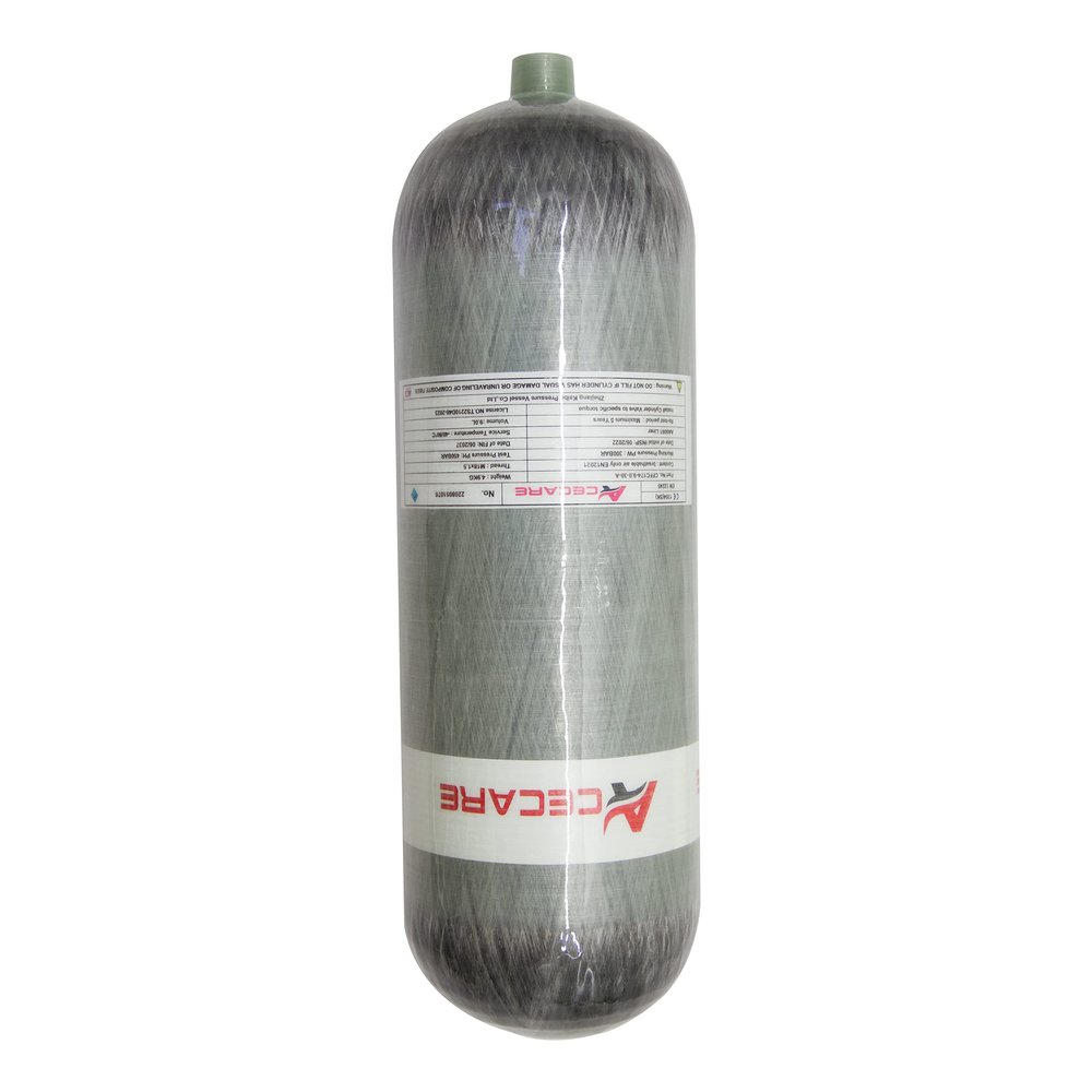 db11 Acecare Pcp Cylinder 9L CE 4500psi 300bar High Pressure Cylinder Scuba Diving Tank Air Compressed