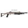 High FPS Tri-Shot 11'' Airsoft Shotgun Pump Action BO Manufacture FABARM STF w/Fixed Stock (2 Shells Included) view 2