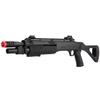 High FPS Tri-Shot 11'' Airsoft Shotgun Pump Action BO Manufacture FABARM STF w/Fixed Stock (2 Shells Included) view 4