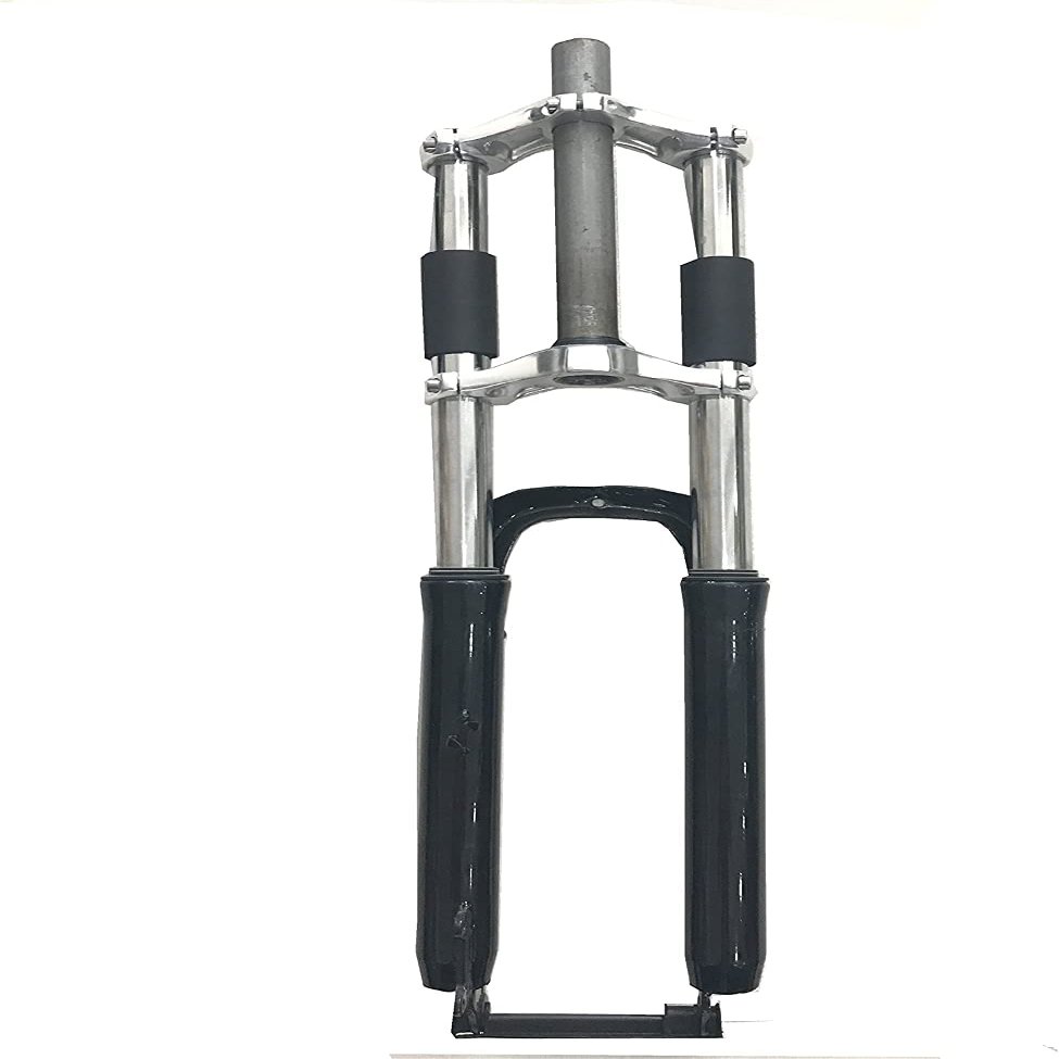 Black 26 inch Triple Tree Double Shoulder Suspension Fork for 26 INCH Bicycle Fork