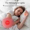Rechargeable Cute Cat Paw Electric Hand WarmerPortable and Reusable Hand Warmer,with 3-6Hrs Long Lasting Heating and Colorful Lights, for Kids&Women&Men in Cold Winter view 3
