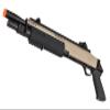 High FPS Tri-Shot 11'' Airsoft Shotgun Pump Action BO Manufacture FABARM STF w/Pistol Grip (2 Shells Included) view 2