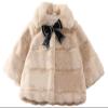 Happy Cherry Baby Girl Faux Fur Shawl for Wedding Party Christmas Gift view 1