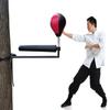 DYK&NX Wing Chun Dummy Martial Arts Training, Bundled Boxing Spinning Bar, Boxing Speed Ball, 360 Adjustable Height, for Practice, Reaction Speed Suitable Trees and Hard Objects view 1