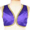 Manyakai Boys Arabian Prince Tops Waistcoat Vest Kids Fairy Tale Dramas Stage Performance Fancy Dress Ups Purple 16 Years view 4