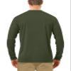 Roadbox Mens UPF 50+ UV Sun Protection Shirts Outdoor Long Sleeve SPF Diving Rash Guard for Fishing Hiking Swimming Dark Green view 2