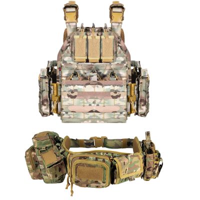 YAKEDA Military Vest & Police Duty Utility Belt
