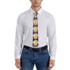 CXXYJYJ Emblem Of Qatar Womans Ties Christmas Fashion Tie Unisex Neckwears view 2