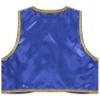 Manyakai Boys Arabian Prince Tops Waistcoat Vest Kids Fairy Tale Dramas Stage Performance Fancy Dress Ups Blue 16 Years view 2