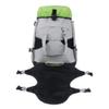 Duiaynke Roller Inline Skates Backpack Skating Shoes Boots Storage Bag for Helmet,Knee Elbow and Wrist Protection Pads (Green) view 3