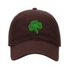 L8502-LXYB Baseball Cap Men Celtic Knot Irish Shamrock Embroidered Washed Cotton Dad Hat Baseball Caps (Brwon,7 5/8) view 1