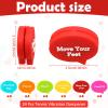 Sosation 24 Pcs Tennis Vibration Dampener Colorful Tennis Racket Dampener for Women Men Gift Team Accessories, 6 Styles view 2