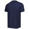 47 Men's Navy Tennessee Titans Wordmark Rider Franklin T-Shirt view 3