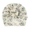 0-3 Years Old Baby Boys Stretch Cap Floral Toddler Baby Knotted Headwear Print Boy Girl Accessories Kids (E, One Size) view 1
