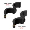 Bicycle Handlebar Rubber Gasket, 31.8 to 22.2/25.4 Adapter for Bikes view 4