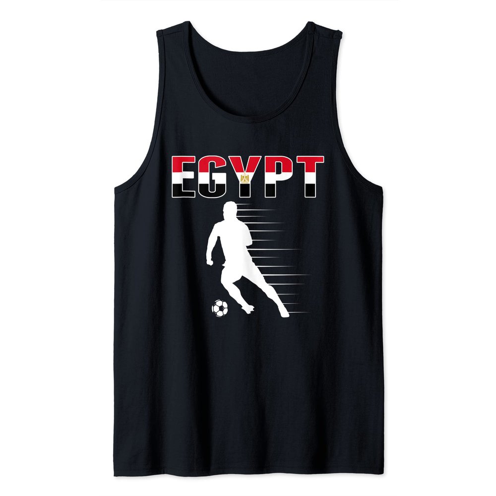 Egypt Soccer Lovers Jersey - Support Egyptian Football Team Tank Top