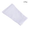 PATIKIL Size S Soccer Shin Guard Socks, 4 Pack Breathable Sleeves for Running, White view 3