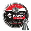 Hawki Airgun Pellets .177cal/4.5mm Caliber (9.72gr/0.63 g) 500 ct Hi6019EX Pointed view 1