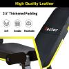 Teclor Weight Bench, Adjustable Strength Training Bench for Full Body Workout with Fast Folding, Incline Decline Exercise Workout Bench for Home Gym -New Version view 2