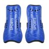 PATIKIL Soccer Shin Pads, 2 Pack Breathable PVC Sport Guard for Adult, Blue view 1