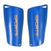 PATIKIL Size M Soccer Shin Pads, 2 Pack PVC Sport Protective Guard for Youth, Blue view 1