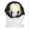 TO KU TOO YUO Cosplay Wig Future Black Golden Long Wig Heat Resistant Hair Wigs + Wig Cap view 1