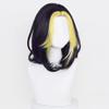 TO KU TOO YUO Cosplay Wig Future Black Golden Long Wig Heat Resistant Hair Wigs + Wig Cap view 2