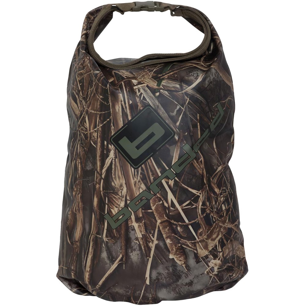 Banded Arc Welded Waterproof Compact Camo Hunting Dry Bag (XL) | 600D Armor-Coated Outer Shell, Fully Welded Seams, Realtree MAX 7