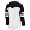 47 Men's Las Vegas Raiders Heather Gray Gridiron Lace-Up Pullover Hoodie view 3