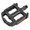 Wellgo 895DU Pedals with Reflectors Mountain Bike Pedals 9/16" Spindle for ATB and Hybrid Bicycles Bike view 1