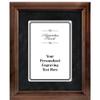 9 3/8" x11 3/8" Appreciation Award Frame Plaque, Customized Bronze Paradigm Frame Award with Your Text On White Metal Plate view 1
