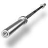 XMark Texas Star Olympic Weight Set With Bar, Black Shaft Barbell With Chrome Sleeves, and 155 lb. Weight Plate Set view 2