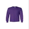 Gildan Men's G2400 Ultra Cotton Jersey Long Sleeve Tee Purple view 1