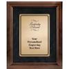 10 3/8" x12 3/8" Leadership Award Frame Plaque, Personalized Bronze Paradigm Frame Award with Your Text On Gold Metal Plate Prime view 1