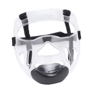 Deevoka Clear Taekwondo Mask Detachable Protector Head Gear Head Cover, Face Shield Face Protection Cover Thickening for Martial Arts Boxing Sanda, Kids