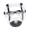 Deevoka Clear Taekwondo Mask Detachable Protector Head Gear Head Cover, Face Shield Face Protection Cover Thickening for Martial Arts Boxing Sanda, Kids view 1