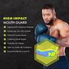 DAMAGE CONTROL High-Impact Mouth Guard  Sports Mouthguard for Boxing, Football, Hockey, Lacrosse & Basketball, Protects Teeth & Jaw, Protective Mouthpiece for Adults & Youth (Adult, Nerd) view 2