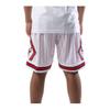 Mitchell & Ness NBA Reload Swingman Chicago Bulls Mens White Shorts view 3