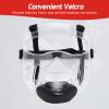 Deevoka Clear Taekwondo Mask Detachable Protector Head Gear Head Cover, Face Shield Face Protection Cover Thickening for Martial Arts Boxing Sanda, Adults view 2