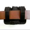2 Pack Cordura Nylon Triple Speedloader Pouch for Belts, 9mm 22 38 357 40 41 44 45, 5-6-7 Shots view 2