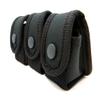 2 Pack Cordura Nylon Triple Speedloader Pouch for Belts, 9mm 22 38 357 40 41 44 45, 5-6-7 Shots view 3