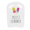 Rae Dunn x CocoNut Float Foam Kickboard - Hello Summer Theme - Youth and Adult Swimming Aid Made EVA Material, Swim Training Board Featuring Classic Rae Dunn Artwork view 1