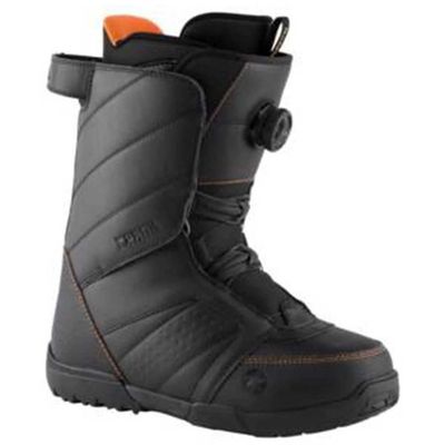 Rossignol Crank BOA Mens Snowboard Boots Black Orange 12