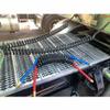 15 Foot Kink-Repairing 70MM Diameter Air Brake Coiled Hoses with 4 Inch Blue and Red Grips - Pair view 2