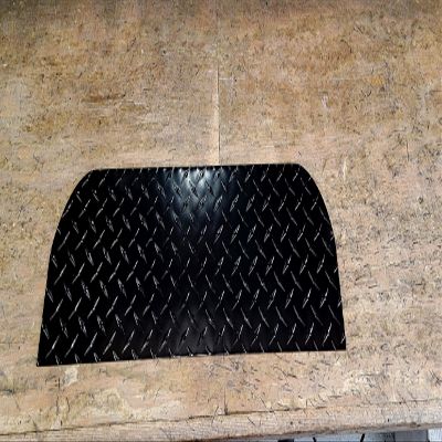 Fits Yamahaa G2 & G9 Golf Cart Powder Coated Alum Diamond Plate Bagwell Floor Cover